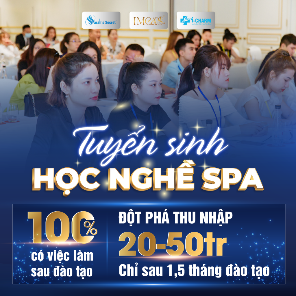 Học viện Thẩm mỹ IMCAS by SL tuyển sinh khóa học “Khóa học Chăm sóc Da Cơ Bản”