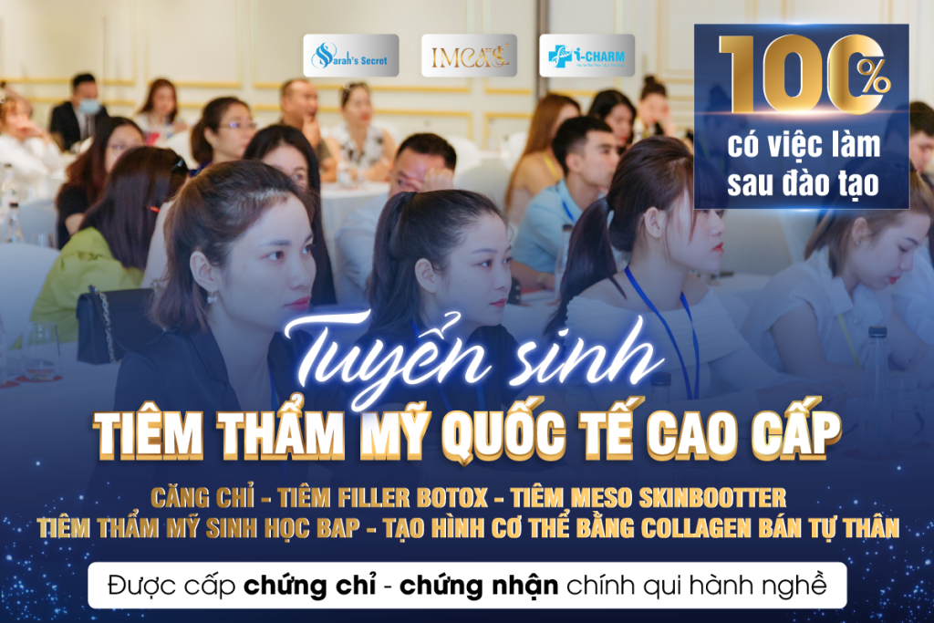 Học viện Thẩm mỹ IMCAS by SL tuyển sinh khóa học “Tiêm Thẩm mỹ Cao cấp Quốc tế”