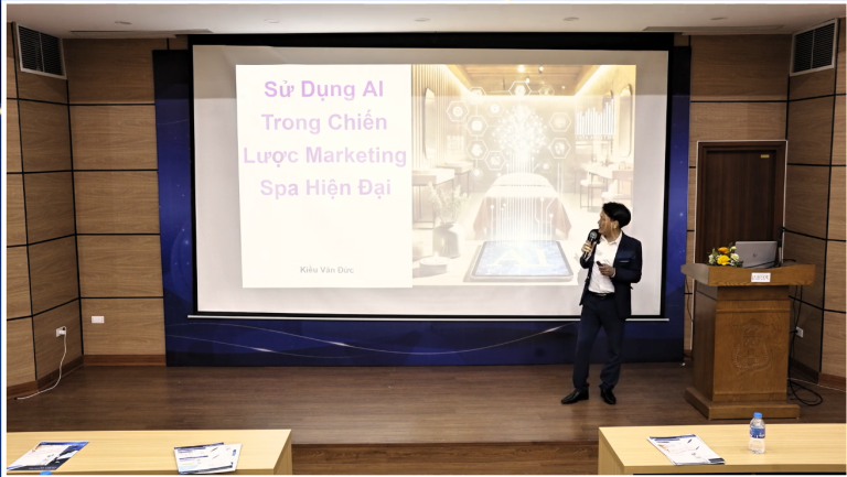 Sử dụng AI trong chiến lược marketing spa hiện đại – Chuyên gia marketing Kiều Văn Đức